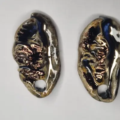 Ceramic earrings 
