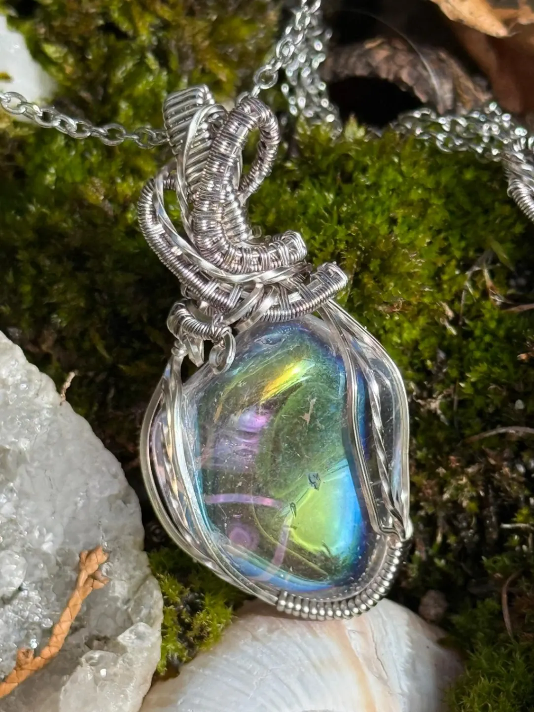 Aqua aura – náhrdelník AQUAELITH
